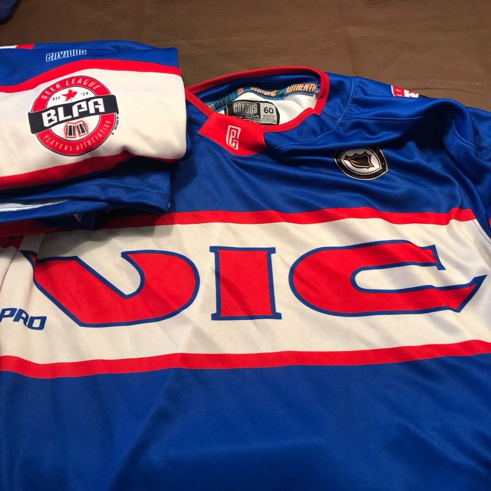 Blue and Red BLPA Hockey Jersey